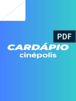 Cardapio Cinepolis 1