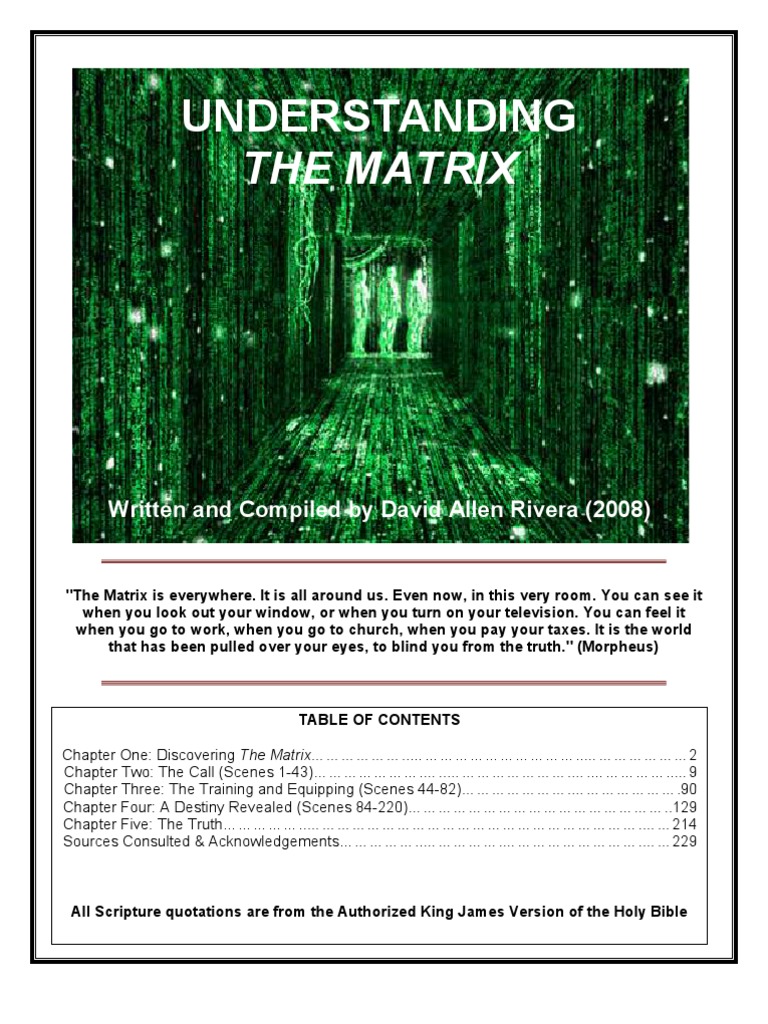 In The Matrix, we all know Neo opens the book Simulacra and Simulation,  which is about how human experience is of a simulation of reality. But he  opens the chapter to On