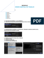 Montaje. Orden Habitual