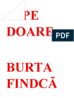 Îl Pe Doare Burta Findcă