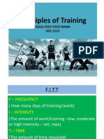 Chapter 3 - Principles of Taining