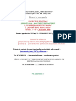 Invitatie Concurs