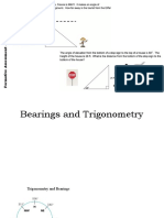 Bearings and Trigonometry 1