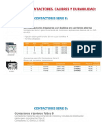 CATÁLOGO CONTACTORES EXAMEN