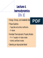 4-Thermodynamics and Phase Equilibria