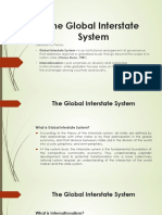 De Villa - Lesson 4 The Global Interstate System