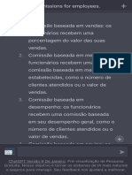 Comissões para Funcionários PDF