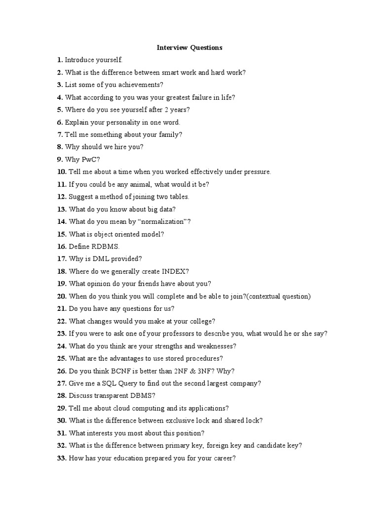 Pwc pdf sql databases