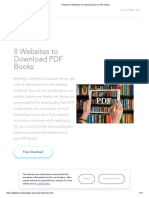 8 Awesome Websites For Downloading Free PDF Books