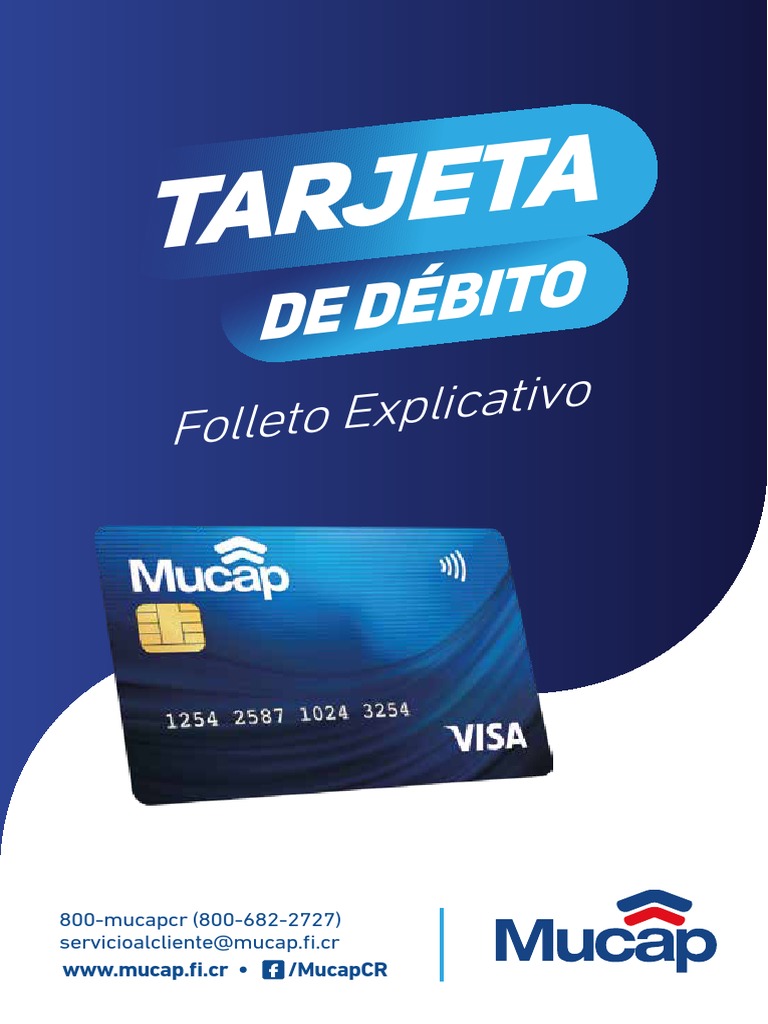 Tarjeta de Débito Mucap: Ventajas y Uso | PDF | Tarjeta de débito ...