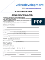 Application Form