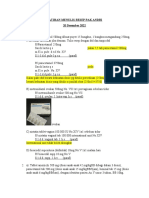 Latihan Menulis Resep