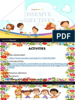 Possesive Adjectives CLT Communicative Language Teaching Resources Flas - 112494