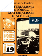 Althusser Badiou Materialismo Histórico e Dialético