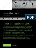 Selection Sort