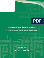 Protocol For Suicide Risk Assessment and Management