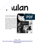 Mulan Plot Summary