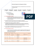 Obesity Sum. Abrar. Update On Office-Based Strategies For The Management of Obesity