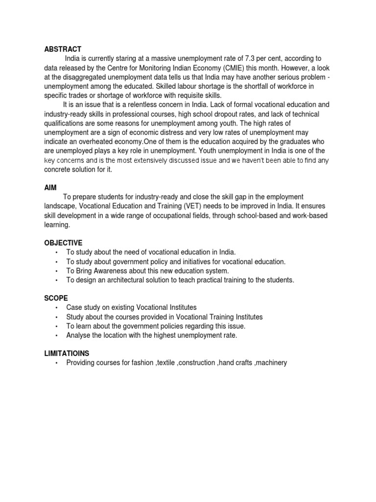 Vocational Education And Training Pdf Vocational Education