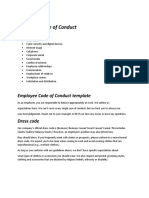 Employee Code of Conduct Guide