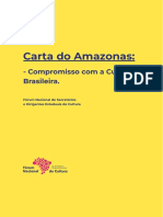 Carta Do Amazonas - Compromisso Com A Cultura Brasileira