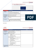 Evaluation Form For Establishment Providing Training Services