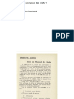 1933.11 Et La Suite - Vers Un Manuel Des Chefs - Histoire Du Scoutisme Laïque