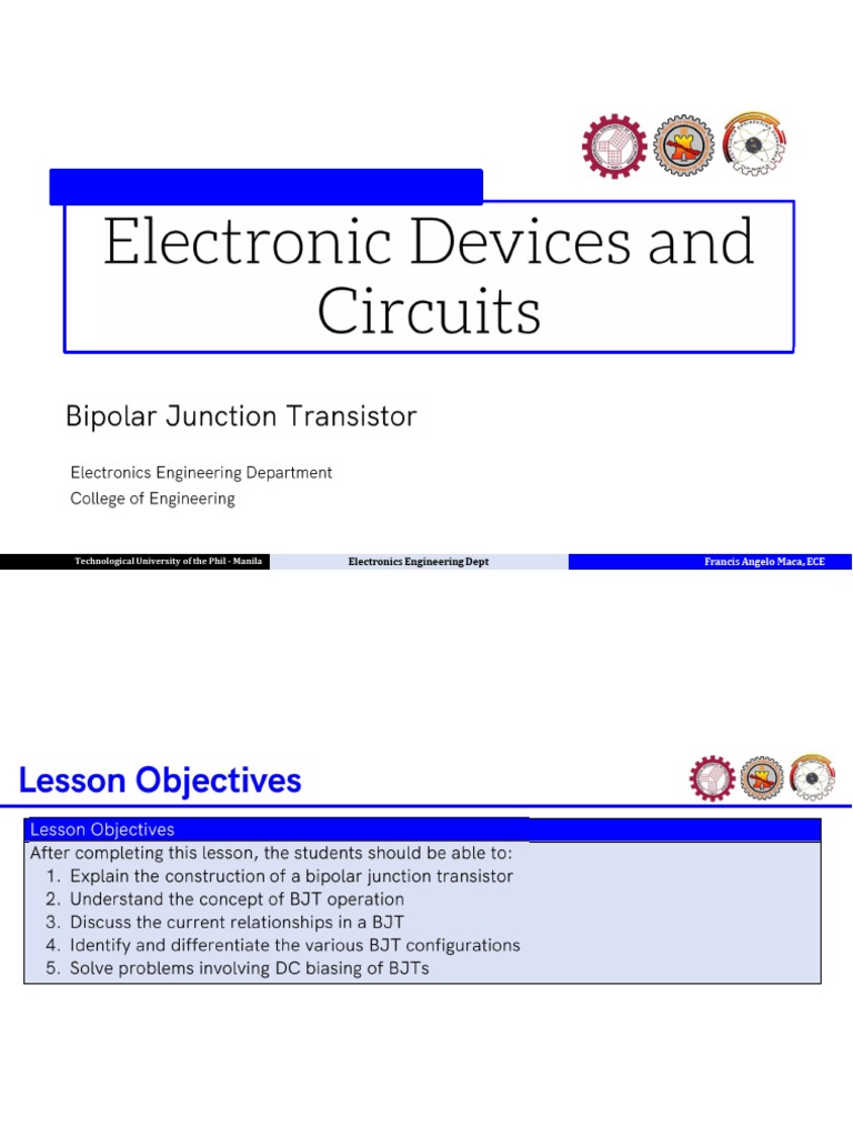 Bipolar Junction Transistors 2A | PDF | Technology & Engineering