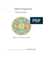 Copia di Problemi di Trigonometria (I parte)