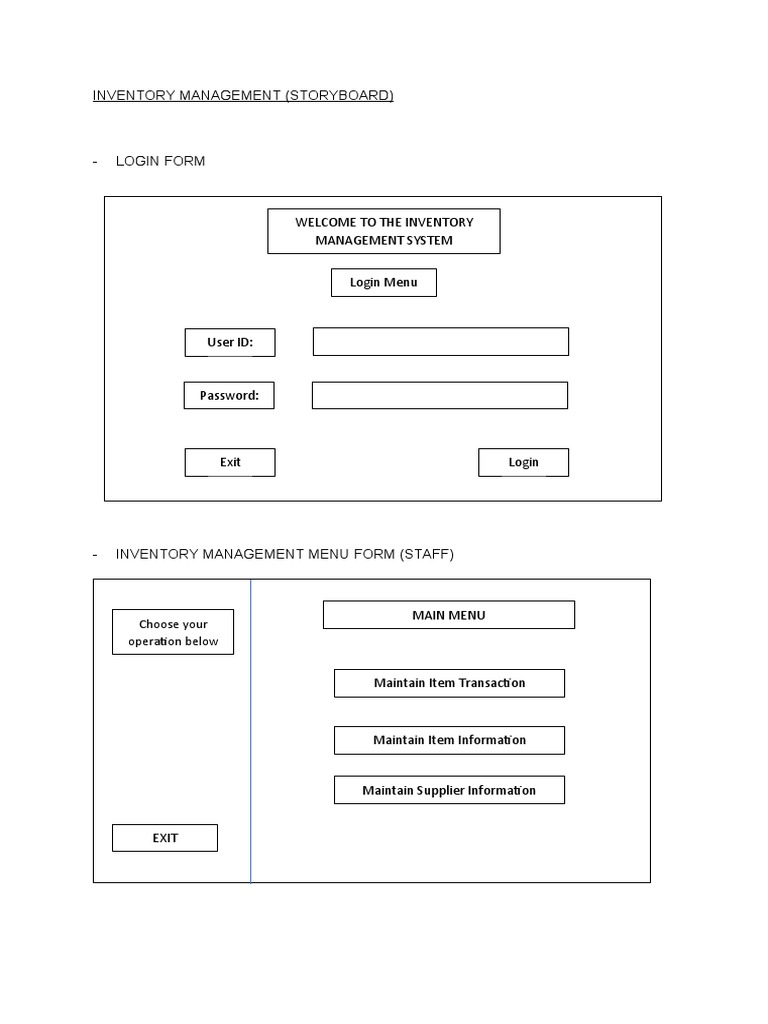 Storyboard | PDF | Computing | Software