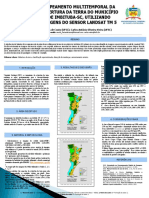 Pôster: Mapeamento Multitemporal Da Cobertura Da Terra Do Município de Imbituba-Sc, Utilizando Imagens Do Sensor Landsat TM 5