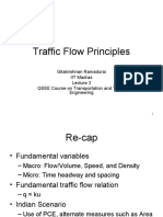 QEEE - Lec3 - Traffic Flow Principles