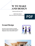 How To Make Grand Design