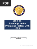 GEC 2A Readings in the Philippine History IPED PRMSU Module (1)