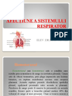 Afecțiune A Sistemului Respirator