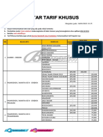 Tarif Khusus