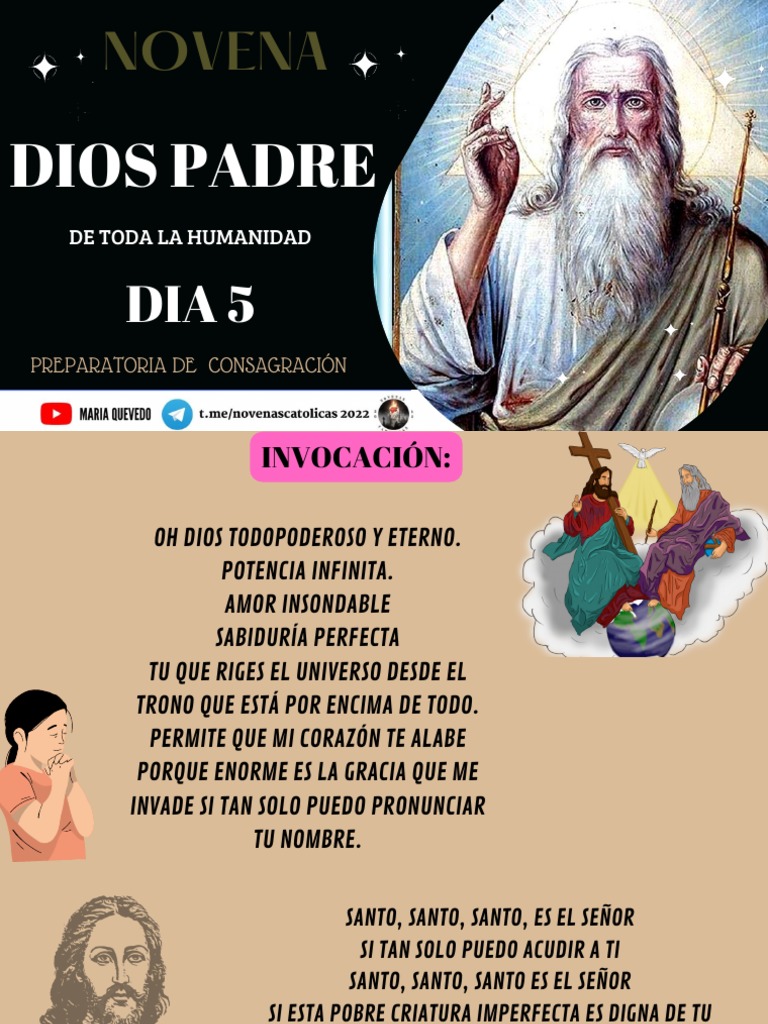 Novena a Dios Padre Celestial | PDF | Salvación | Amor