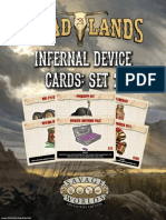Deadlands The Weird West Infernal Device Cards 2