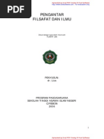 Download PengantarFilsafatIlmudrLizaPascaSarjanaSTAINCirebonbydrlizaMPdICHtSN6225811 doc pdf