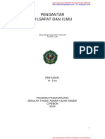 Download Pengantar Filsafat Ilmu dr Liza Pasca Sarjana STAIN Cirebon by dr liza MPdI  CHt SN6225811 doc pdf