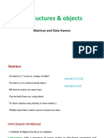 R Structures & Objects