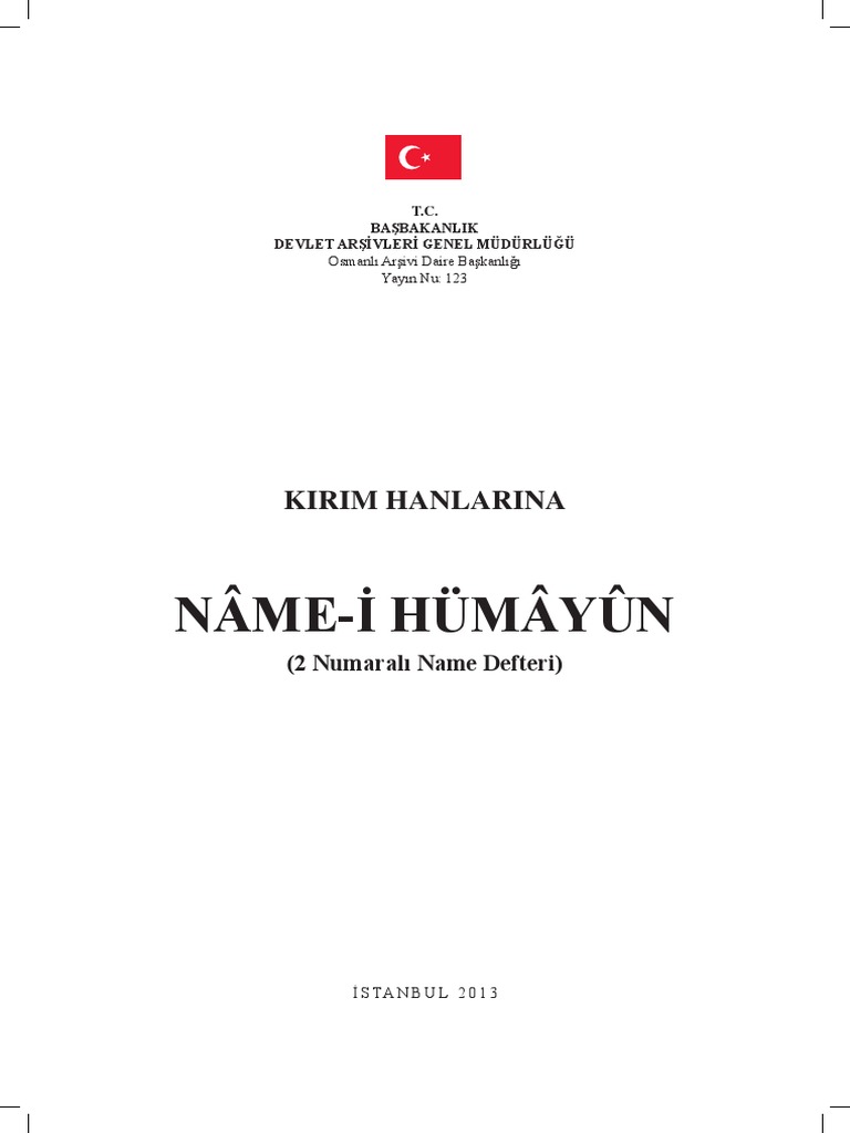 Kırım Hanlarına Name-I Humayun | PDF