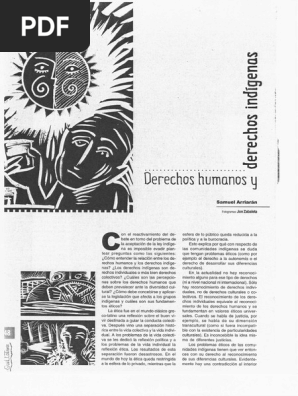 Derechos humanos y derechos indígenas