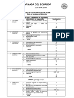 Criterios de Evaluación Área de Lengua y Literatura