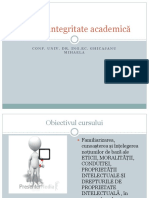 Etică Și Integritate Academică 1