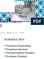 Postpartum Complications 