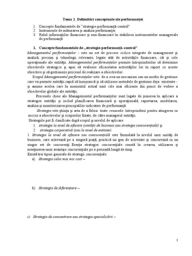 Tema 1 IMP Succint | PDF