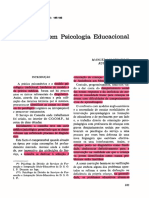 A Consulta em Psicologia Educacional 1986
