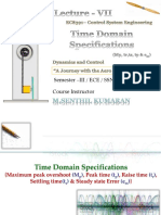 01 Time Domain Specification