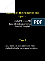 Imaging of The Pancreas and Spleen